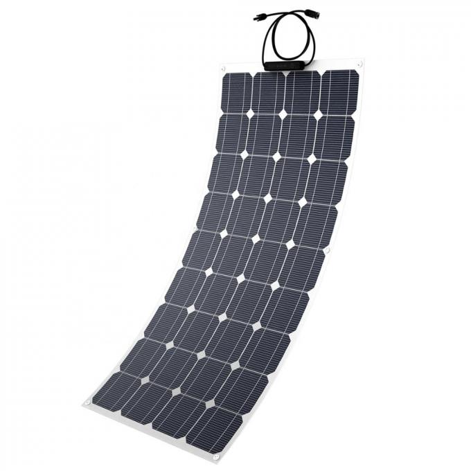110W 반 가동 가능한 태양 전지판 0