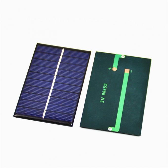 경량 6V 0.8W 다결정 실리콘 태양 PV 단위 0