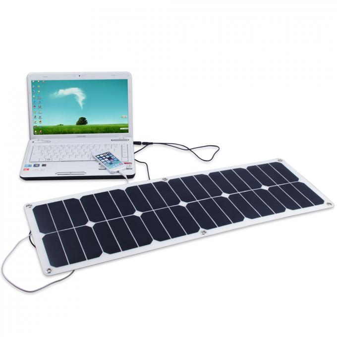노트북 위탁을 위한 박판으로 만들어진 40W 가동 가능한 태양 전지판을 귀여워하십시오 0