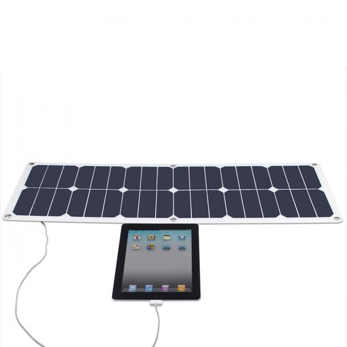 노트북 위탁을 위한 박판으로 만들어진 40W 가동 가능한 태양 전지판을 귀여워하십시오 1