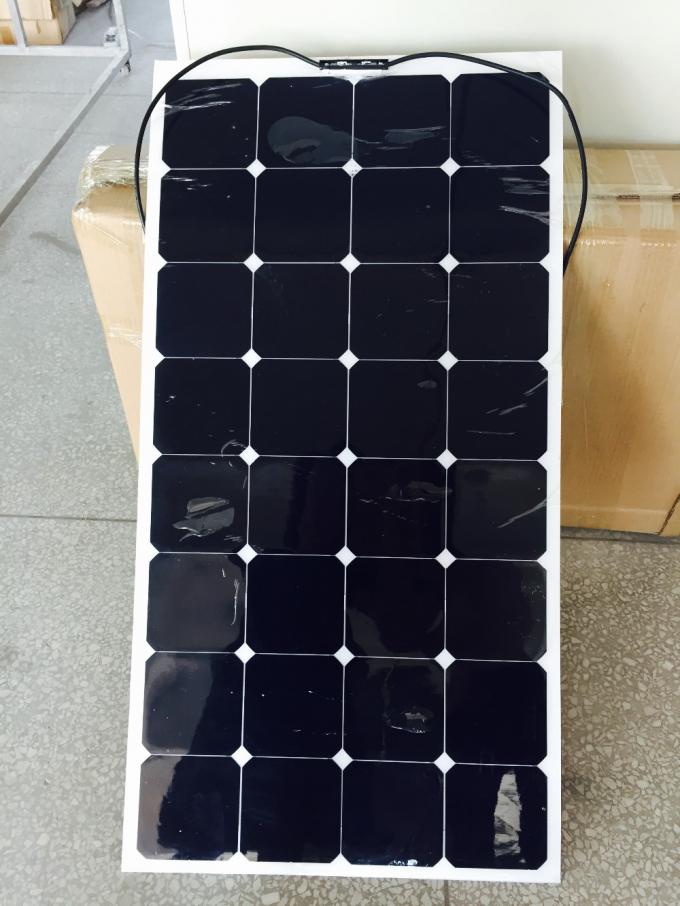 고능률 100W 반 가동 가능한 구부릴 수 있는 태양 전지판 2