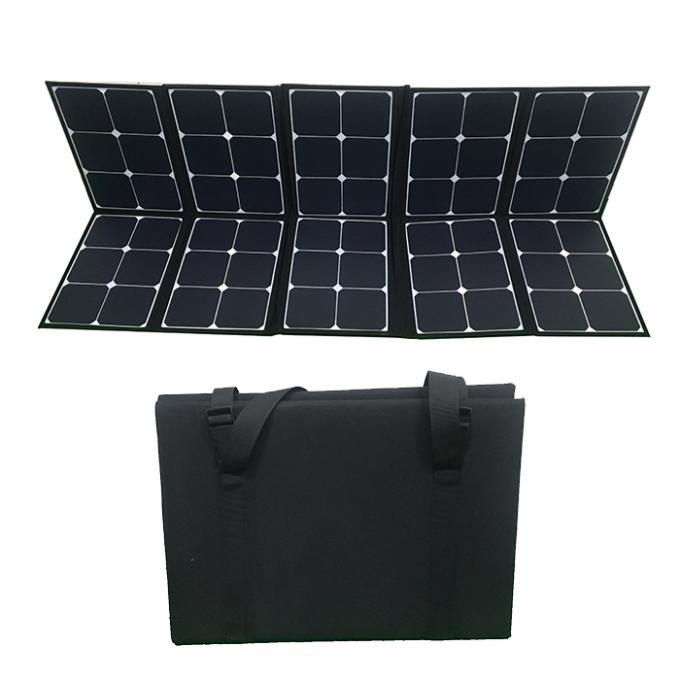 야영을 위한 태양 전지판을 접히는 200w 경량 휴대용 2